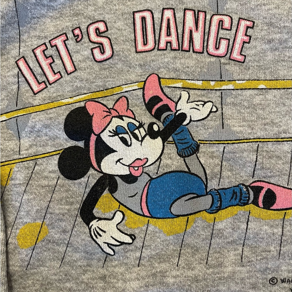 Vintage Minnie Mouse 80’s Dance Pullover